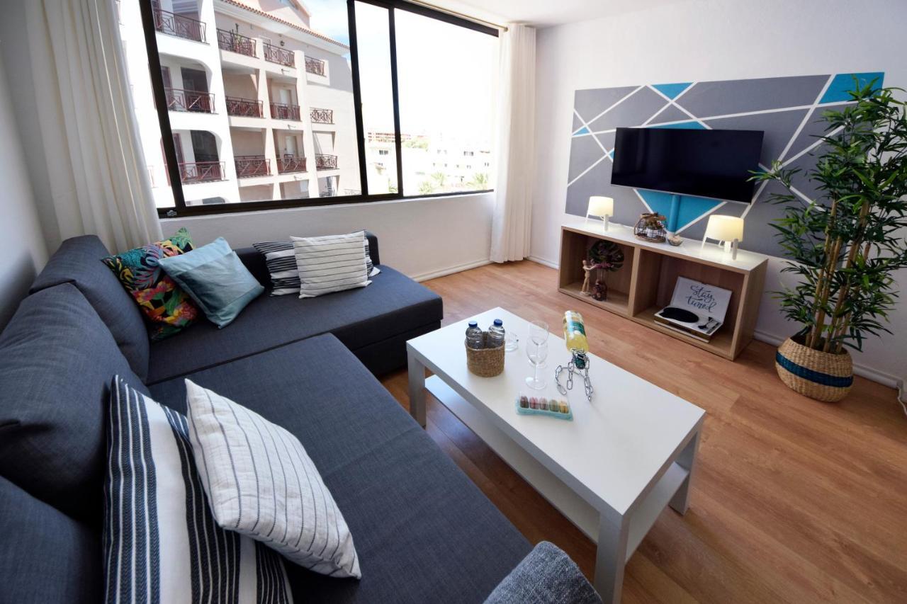 Peaceful & Bright Loft, Heated Pool, Netflix, Free Wifi & Parking, Tennis Los Cristianos  Bagian luar foto