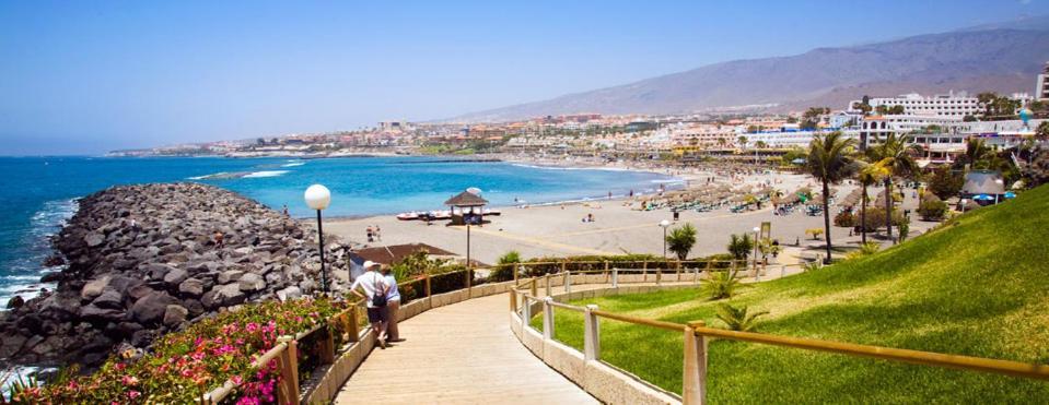 Peaceful & Bright Loft, Heated Pool, Netflix, Free Wifi & Parking, Tennis Los Cristianos  Bagian luar foto